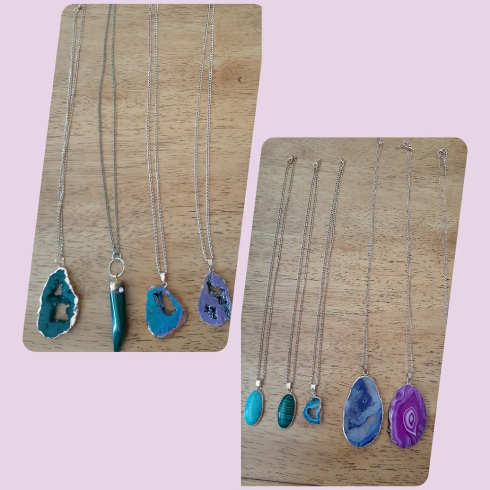 Necklaces w/ Stones